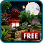 eastern garden live wallpaper android application logo